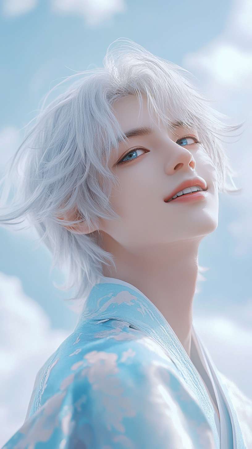 Model photo prepared for AI face swap